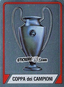 Figurina Coppa Dei Campioni - Calciatori 1986-1987 - Panini