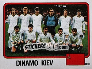 Sticker Squadra Dinamo Kiev - Calciatori 1986-1987 n. 563 - Panini