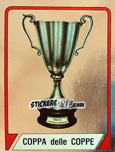 Sticker Coppa Delle Coppe - Calciatori 1986-1987 - Panini