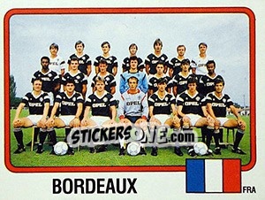 Sticker Squadra Bordeaux