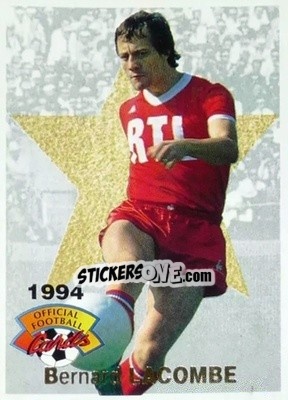 Sticker Bernard Lacombe - U.N.F.P. Football Cards 1993-1994 n. 12 - Panini