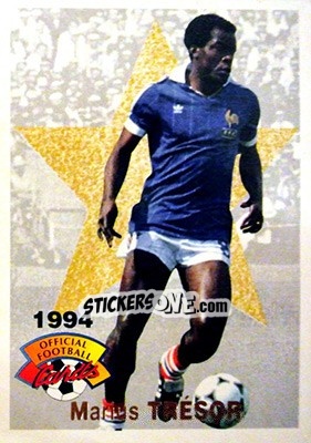 Figurina Marius Tresor - U.N.F.P. Football Cards 1993-1994 - Panini
