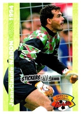 Figurina Jean-Claude Nadon - U.N.F.P. Football Cards 1993-1994 - Panini