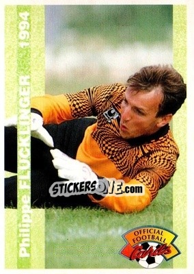 Sticker Philippe Flucklinger - U.N.F.P. Football Cards 1993-1994 n. 31 - Panini