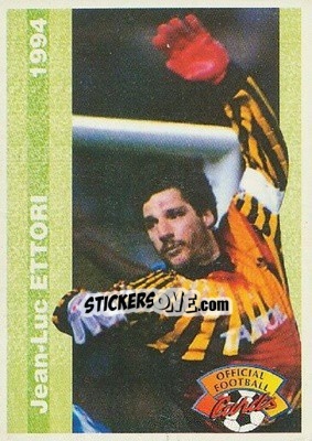 Figurina Jean-Luc Ettori - U.N.F.P. Football Cards 1993-1994 n. 32 - Panini