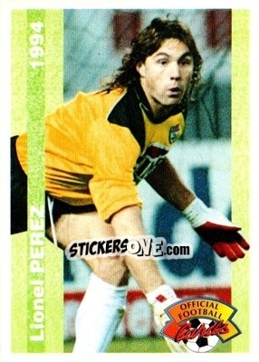 Sticker Lionel Perez - U.N.F.P. Football Cards 1993-1994 n. 35 - Panini