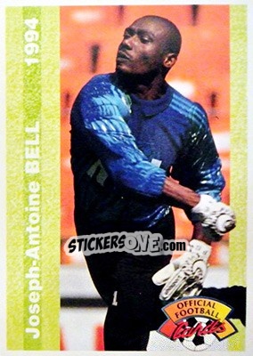 Cromo Joseph-Antoine Bell - U.N.F.P. Football Cards 1993-1994 - Panini