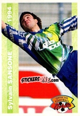Figurina Sylvain Sansone - U.N.F.P. Football Cards 1993-1994 - Panini