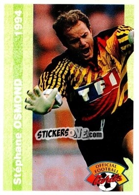 Figurina Stephane Osmond - U.N.F.P. Football Cards 1993-1994 - Panini