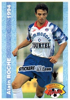 Sticker Alain Roche - U.N.F.P. Football Cards 1993-1994 - Panini