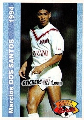 Sticker Marcios Dos Santos - U.N.F.P. Football Cards 1993-1994 n. 54 - Panini