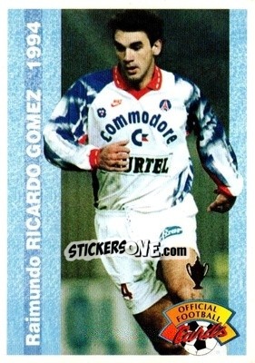 Sticker Raimundo Ricardo Gomez - U.N.F.P. Football Cards 1993-1994 n. 57 - Panini