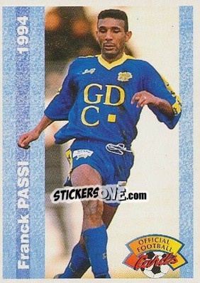 Figurina Franck Passi - U.N.F.P. Football Cards 1993-1994 - Panini