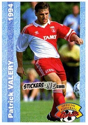 Figurina Patrick Valery - U.N.F.P. Football Cards 1993-1994 - Panini