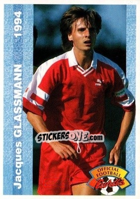 Figurina Jacques Glassmann - U.N.F.P. Football Cards 1993-1994 - Panini