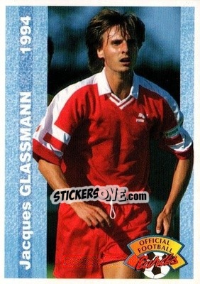 Sticker Jacques Glassmann - U.N.F.P. Football Cards 1993-1994 n. 74 - Panini