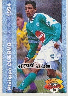 Sticker Philippe Cuervo - U.N.F.P. Football Cards 1993-1994 n. 75 - Panini