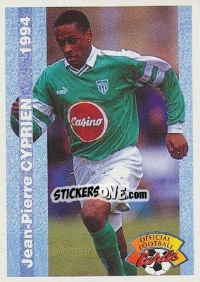 Sticker Jean-Pierre Cyprien - U.N.F.P. Football Cards 1993-1994 n. 82 - Panini