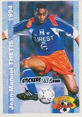 Cromo Jean-Manuel Thetis - U.N.F.P. Football Cards 1993-1994 - Panini