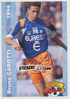 Sticker Bruno Carotti - U.N.F.P. Football Cards 1993-1994 - Panini