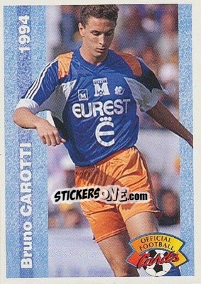 Figurina Bruno Carotti - U.N.F.P. Football Cards 1993-1994 n. 94 - Panini