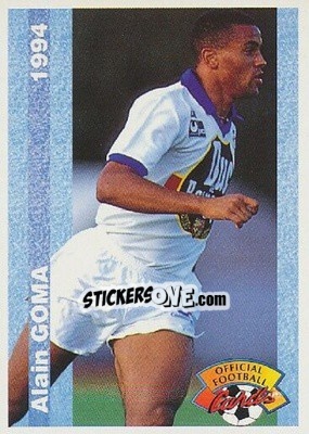 Sticker Alain Goma - U.N.F.P. Football Cards 1993-1994 - Panini