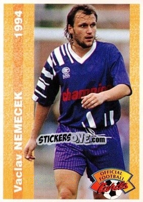 Figurina Vaclav Nemecek - U.N.F.P. Football Cards 1993-1994 - Panini