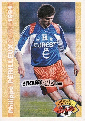 Sticker Philippe Perilleux - U.N.F.P. Football Cards 1993-1994 - Panini