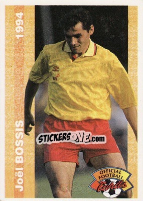 Sticker Joel Bossis - U.N.F.P. Football Cards 1993-1994 n. 134 - Panini