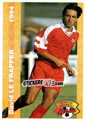 Sticker David Le Frapper - U.N.F.P. Football Cards 1993-1994 - Panini