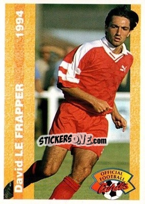 Sticker David Le Frapper - U.N.F.P. Football Cards 1993-1994 n. 136 - Panini