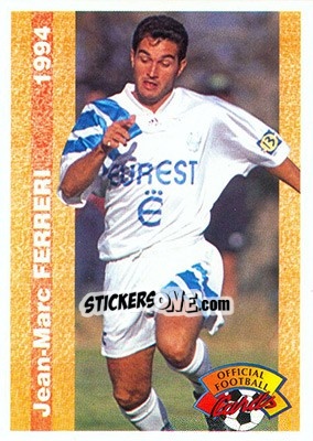 Figurina Jean-Marc Ferreri - U.N.F.P. Football Cards 1993-1994 - Panini