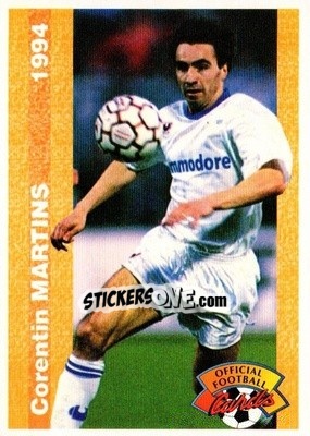 Sticker Corentin Martins - U.N.F.P. Football Cards 1993-1994 n. 147 - Panini
