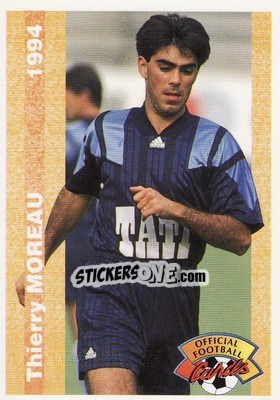 Sticker Thierry Moreau - U.N.F.P. Football Cards 1993-1994 - Panini