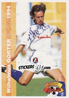 Sticker Wilhelmus Gorter - U.N.F.P. Football Cards 1993-1994 n. 156 - Panini