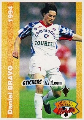 Figurina Daniel Bravo - U.N.F.P. Football Cards 1993-1994 - Panini
