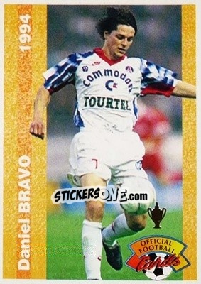 Sticker Daniel Bravo - U.N.F.P. Football Cards 1993-1994 n. 165 - Panini
