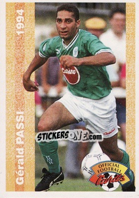 Sticker Gerald Passi - U.N.F.P. Football Cards 1993-1994 n. 168 - Panini