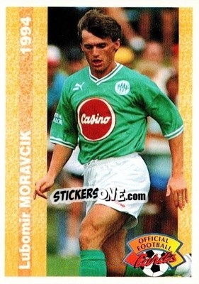 Sticker Lubomir Moravcik - U.N.F.P. Football Cards 1993-1994 n. 169 - Panini