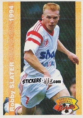 Sticker Robby Slater - U.N.F.P. Football Cards 1993-1994 n. 173 - Panini