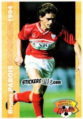 Cromo Bruno Pabois - U.N.F.P. Football Cards 1993-1994 - Panini