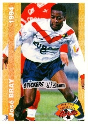 Cromo Jose Bray - U.N.F.P. Football Cards 1993-1994 n. 179 - Panini