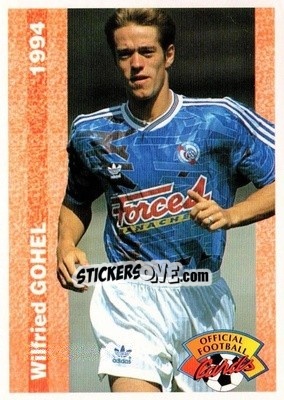 Sticker Wilfried Gohel - U.N.F.P. Football Cards 1993-1994 n. 188 - Panini