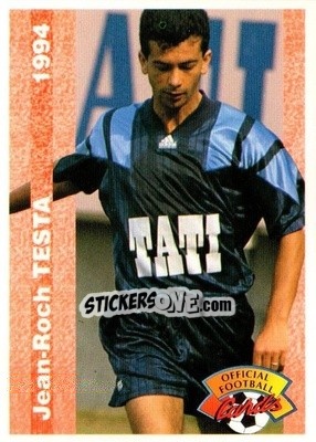 Cromo Jean-Roch Testa - U.N.F.P. Football Cards 1993-1994 - Panini