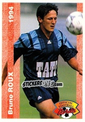 Sticker Bruno Roux - U.N.F.P. Football Cards 1993-1994 n. 191 - Panini