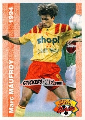 Sticker Marc Maufroy - U.N.F.P. Football Cards 1993-1994 n. 193 - Panini