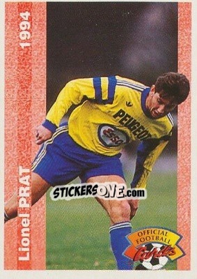 Cromo Lionel Prat - U.N.F.P. Football Cards 1993-1994 n. 209 - Panini