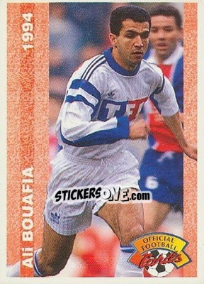 Sticker Ali Bouafia - U.N.F.P. Football Cards 1993-1994 n. 210 - Panini