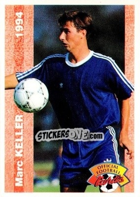 Sticker Marc Keller - U.N.F.P. Football Cards 1993-1994 - Panini