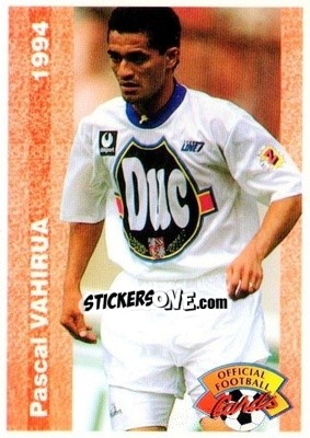 Sticker Pascal Vahirua - U.N.F.P. Football Cards 1993-1994 n. 216 - Panini